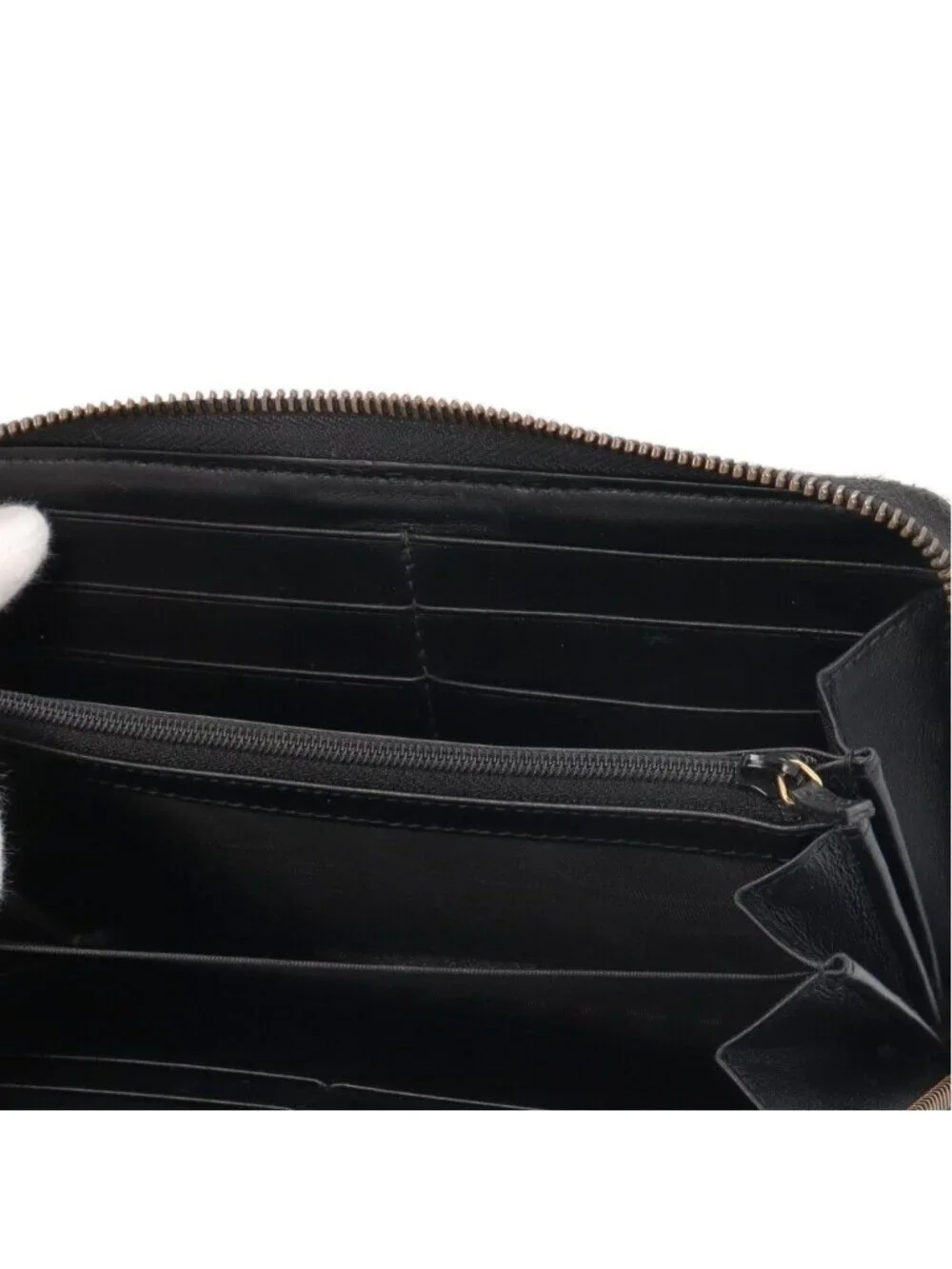 ★SOLD★ Gucci Zip Around Wallet GG Marmont Leather - Picture 7 of 10
